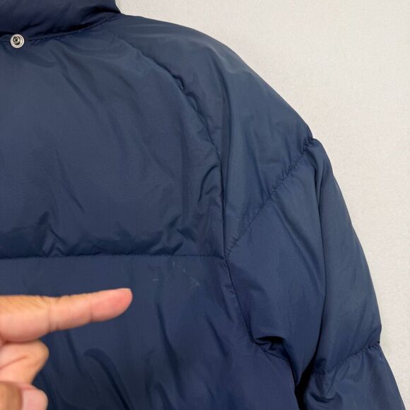 Vintage Sierra Designs Down Puffer Jacket Men S Blue Outdoor Active Hiking - Picture 7 of 16